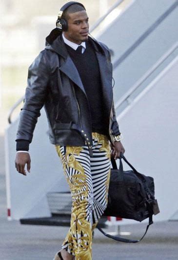 cam newton versace skinny jeans|Cam Newton's Gift of New Versace Pants .